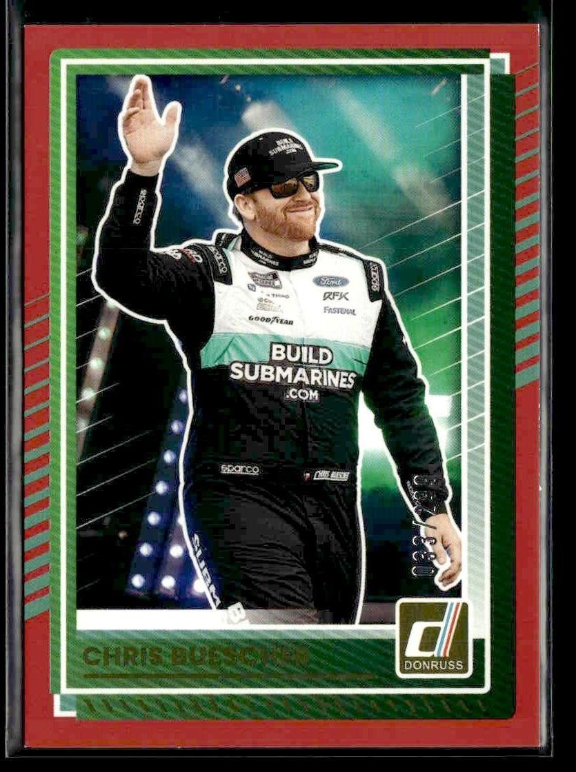 2025 Donruss #71 Chris Buescher Red #/299