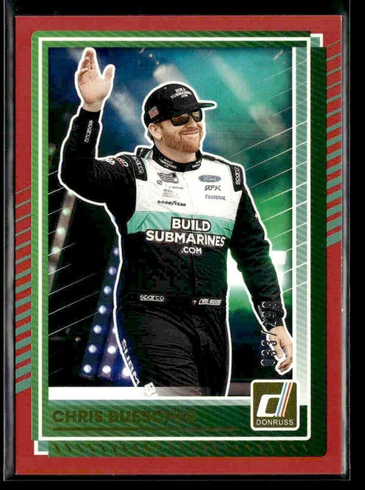 2025 Donruss #71 Chris Buescher Red #/299