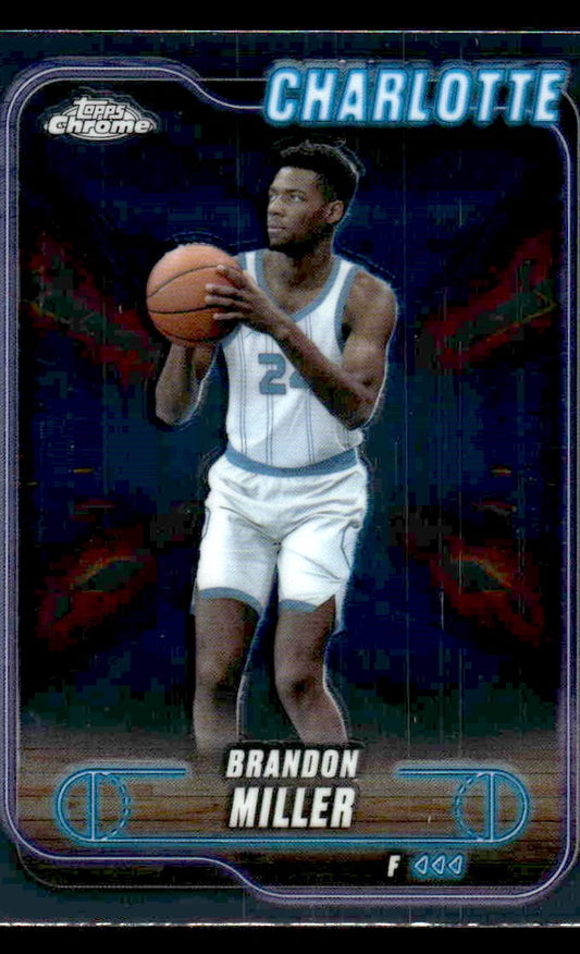 2024-25 Topps Chrome #61 Brandon Miller