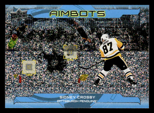 2024-25 Upper Deck #AB-22 Sidney Crosby Aimbots Speckle
