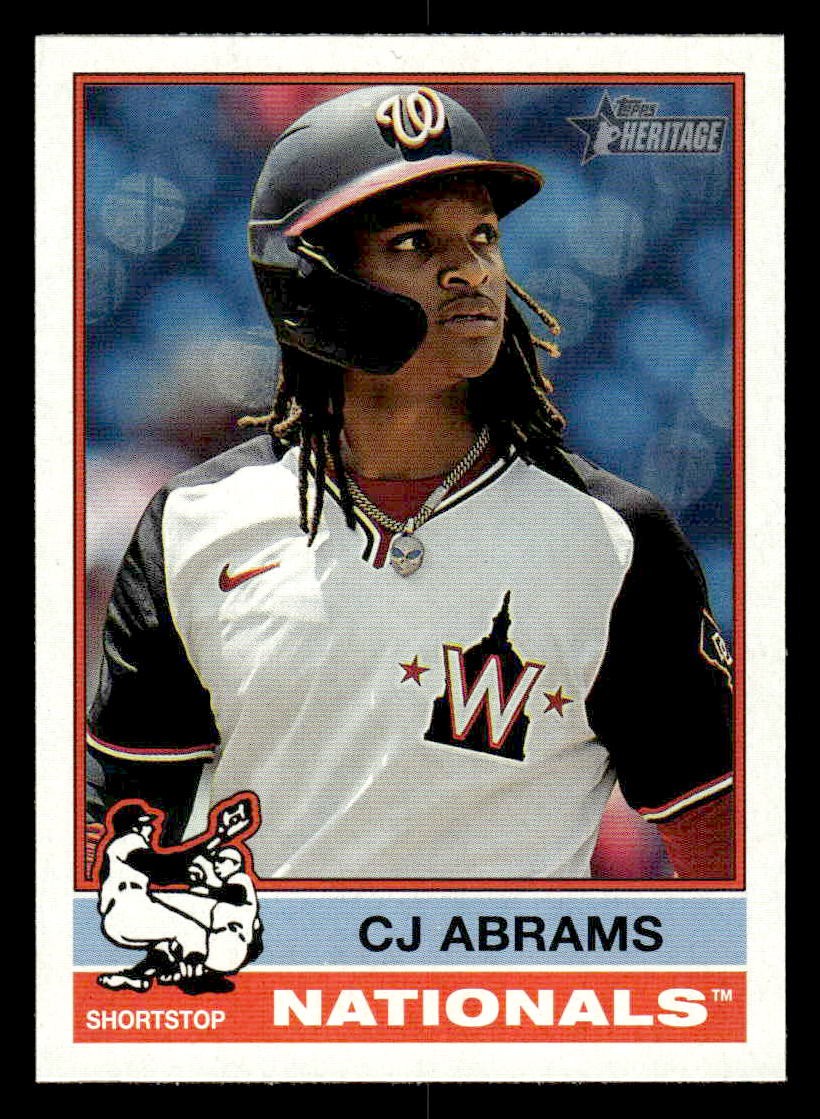 2025 Topps Heritage #237 CJ Abrams