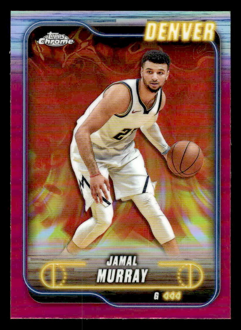 2024-25 Topps Chrome #34 Jamal Murray Magenta Refractor
