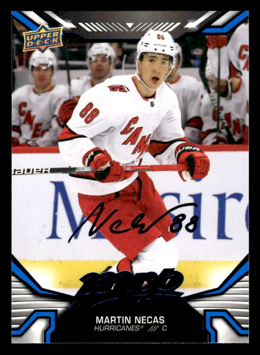 2022-23 Upper Deck MVP #48 Martin Necas Blue Script
