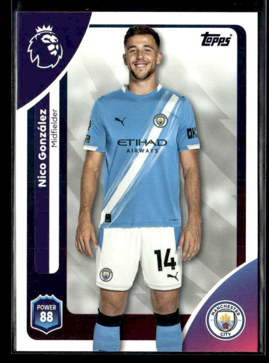 2025-26 Topps Premier League #187 Nico González