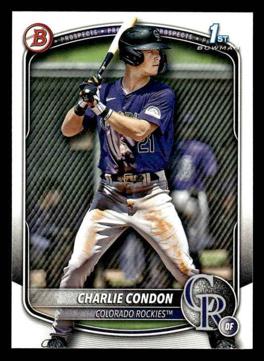 2025 Bowman #BP-75 Charlie Condon Prospects