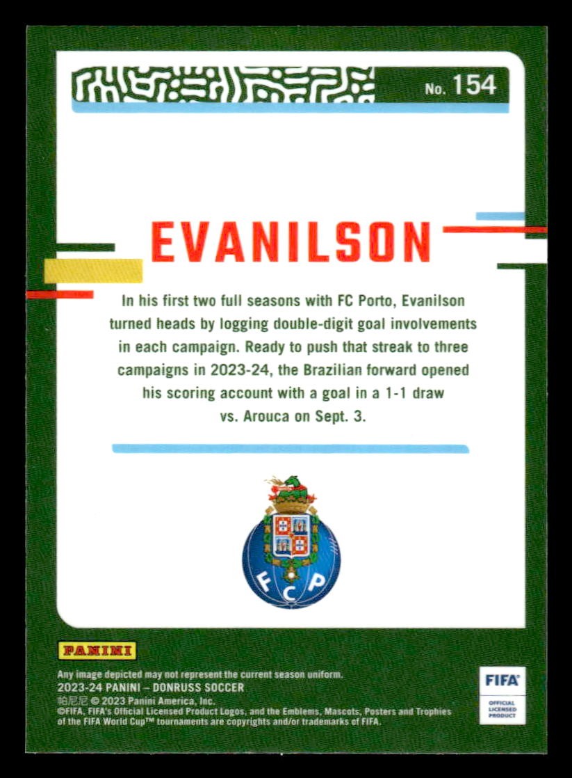 2023-24 Donruss #154 Evanilson Optic