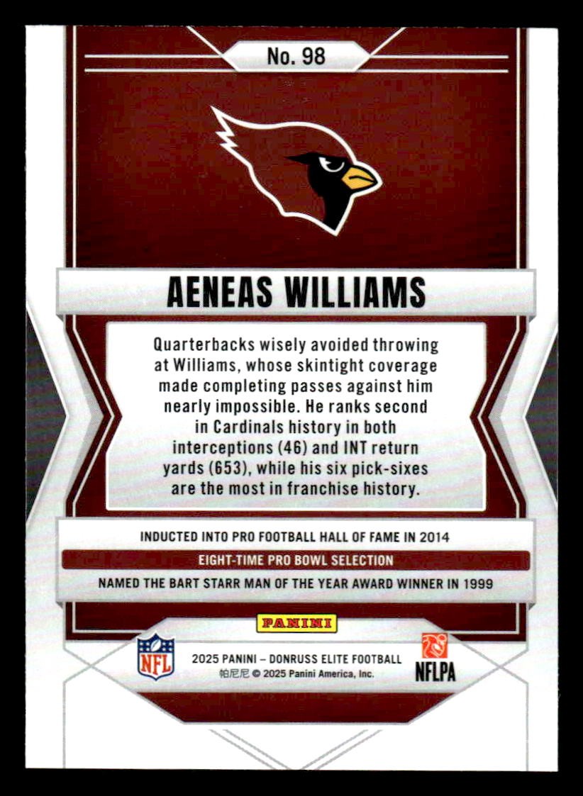 2025 Donruss Elite #98 Aeneas Williams