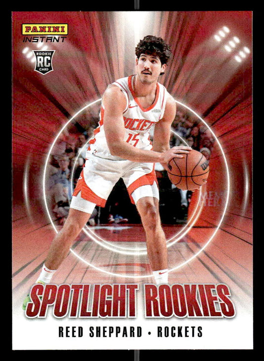 2024-25 Panini Instant NBA Spotlight Rookies #SR.3 Reed Sheppard