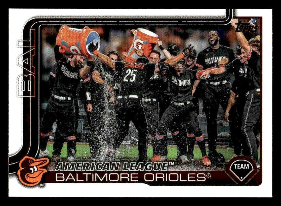 2025 Topps #170 Baltimore Orioles