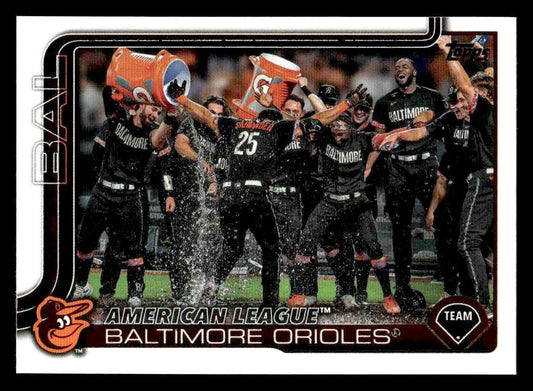 2025 Topps #170 Baltimore Orioles