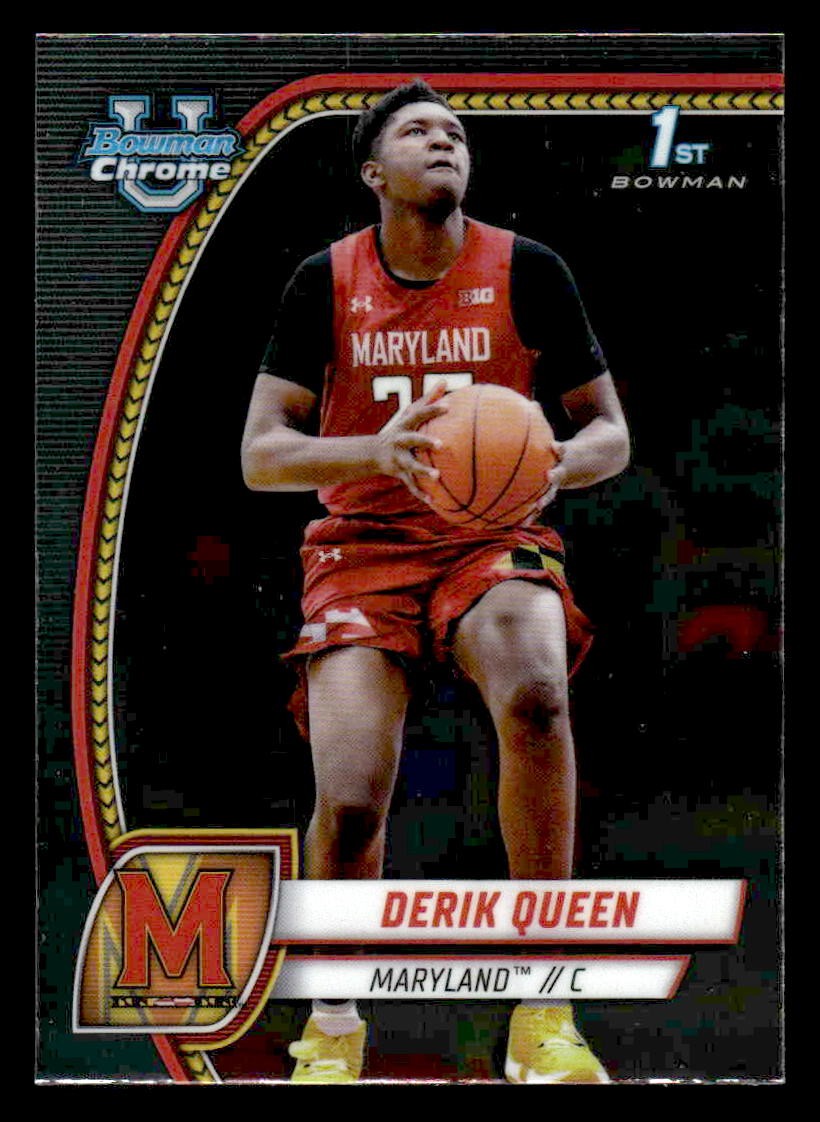 2024-25 Bowman University Chrome #19 Derik Queen