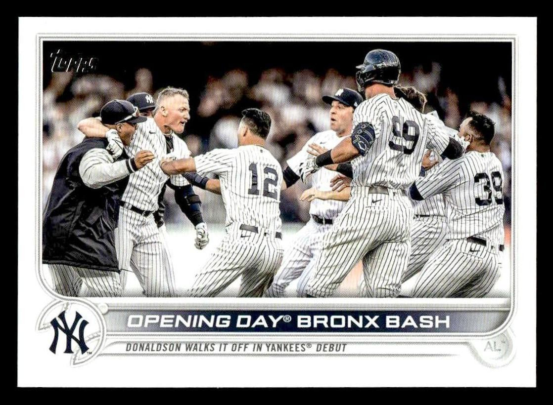 2022 Topps Update #US45 Opening Day Bronx Bash (Josh Donaldson / Aaron Judge)