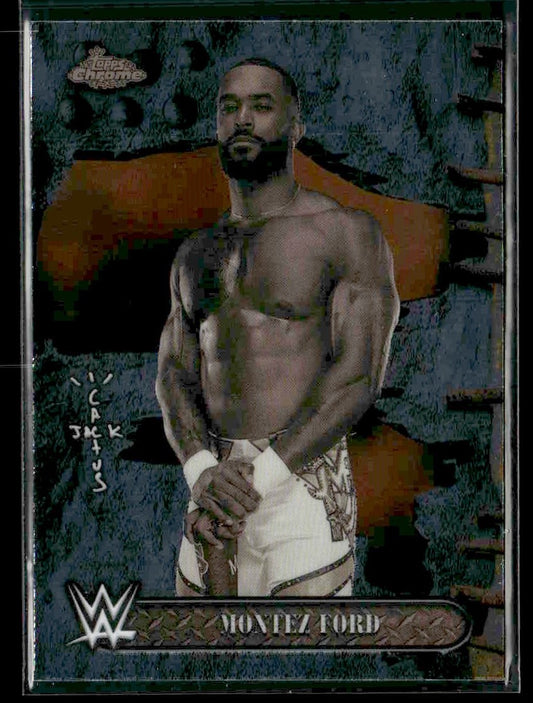 2025 Topps Chrome WWE x Cactus Jack #64 Montez Ford