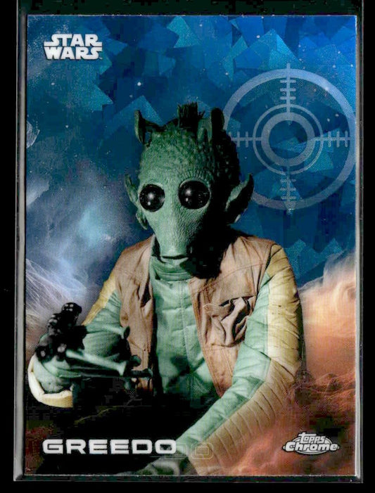 2025 Topps Chrome Sapphire Edition Star Wars #54 Greedo