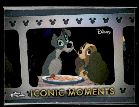 2025 Topps Chrome Disney #IM-16 Bella Notte Spaghetti - Iconic Moments