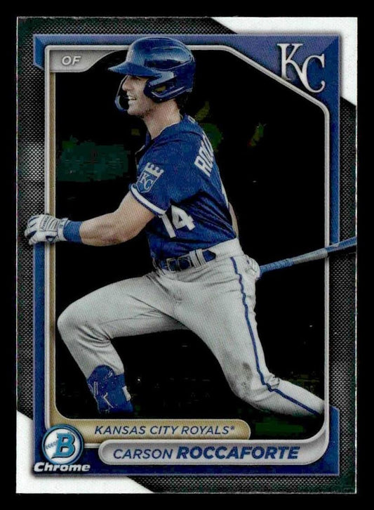 2024 Bowman #BCP-33 Carson Roccaforte Chrome Prospects