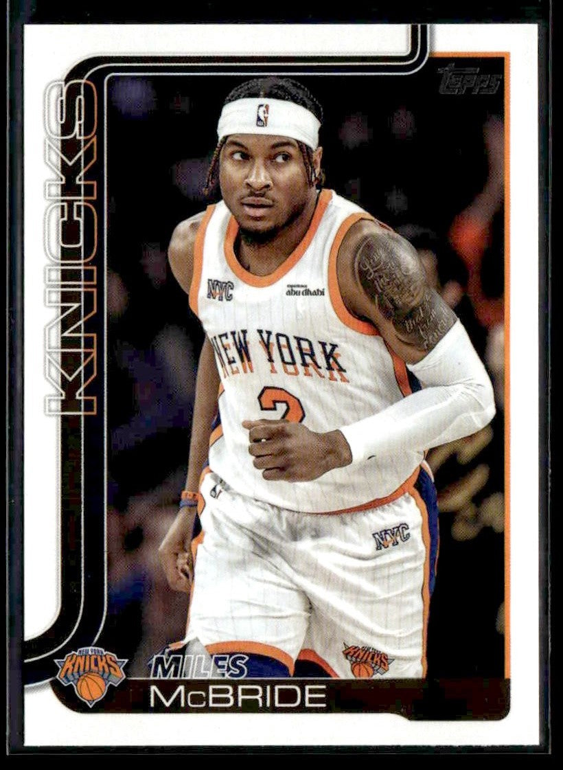 2025-26 Topps #17 Miles McBride