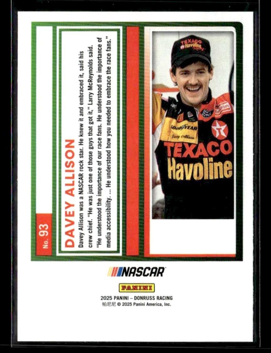 2025 Donruss #93 Davey Allison