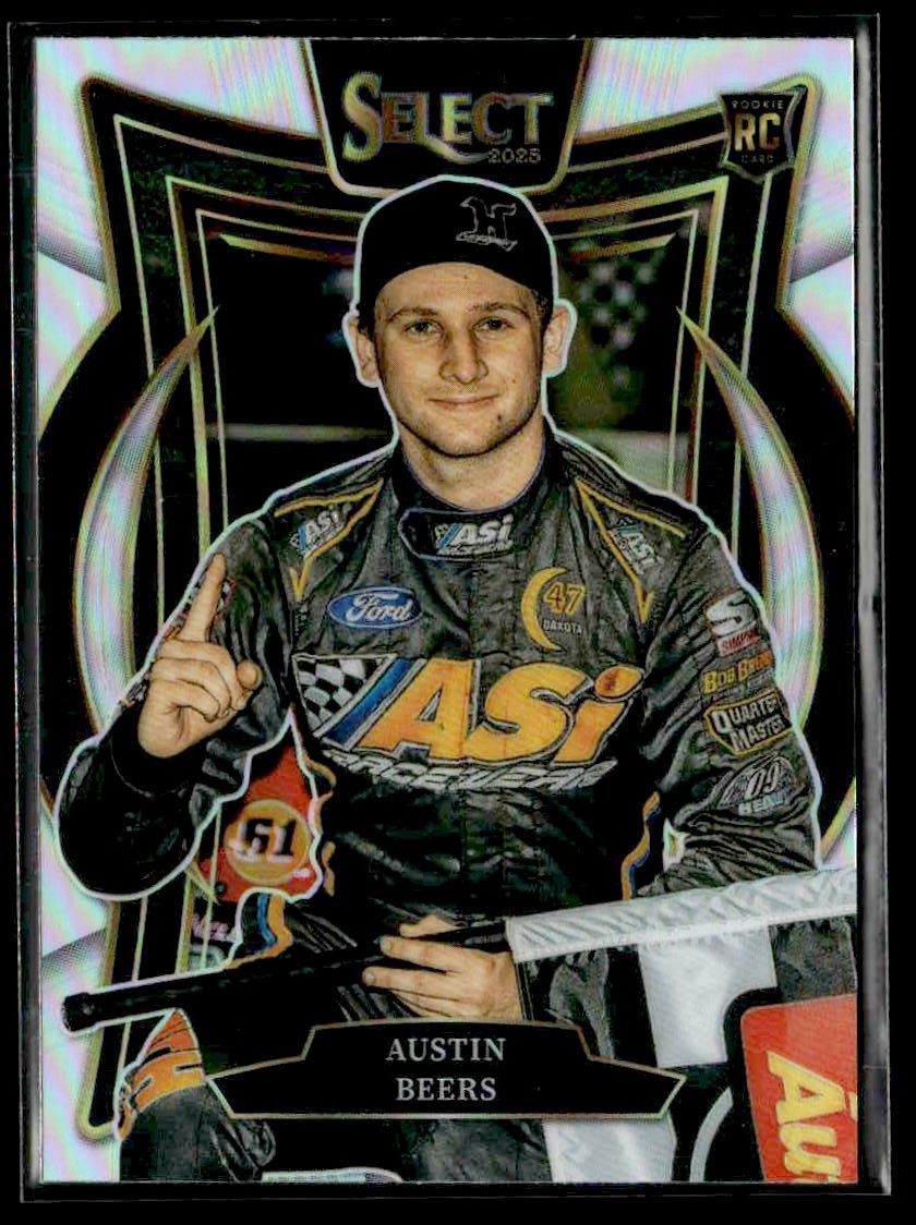 2025 Panini Select #14 Austin Beers Silver Prizms