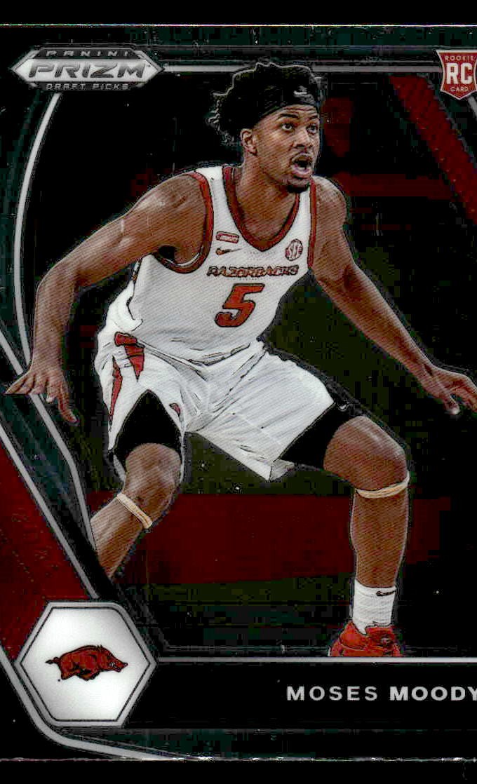2021 Panini Prizm Draft Picks #11 Moses Moody