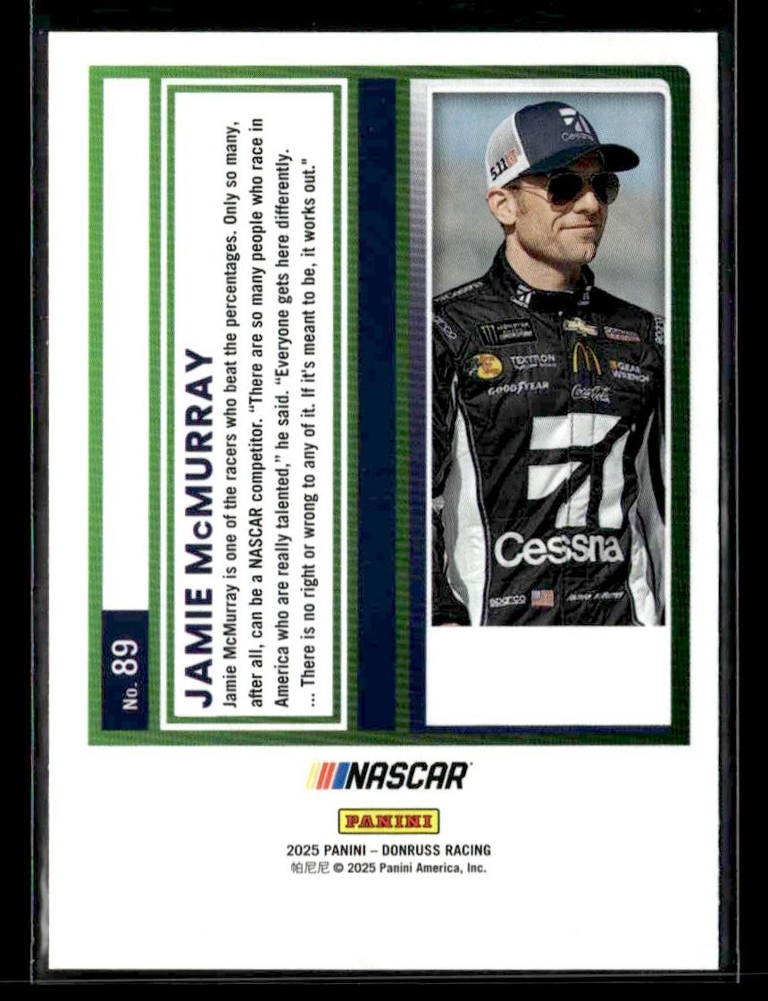 2025 Donruss #89 Jamie McMurray