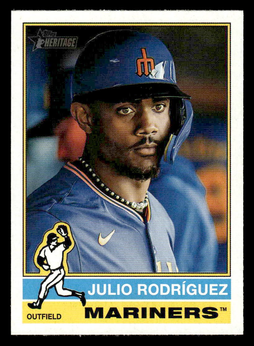 2025 Topps Heritage #369 Julio Rodríguez