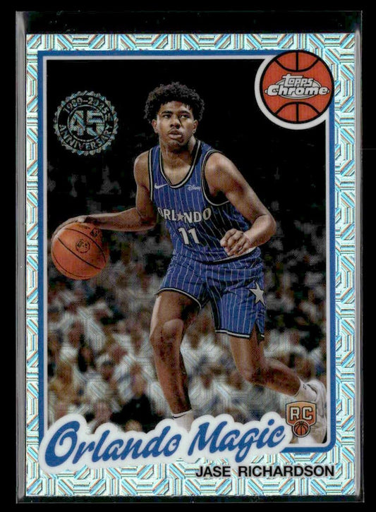 2025-26 Topps #TC-JR Jase Richardson 1980-81 Topps Chrome Basketball