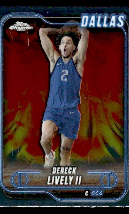 2024-25 Topps Chrome #114 Dereck Lively II