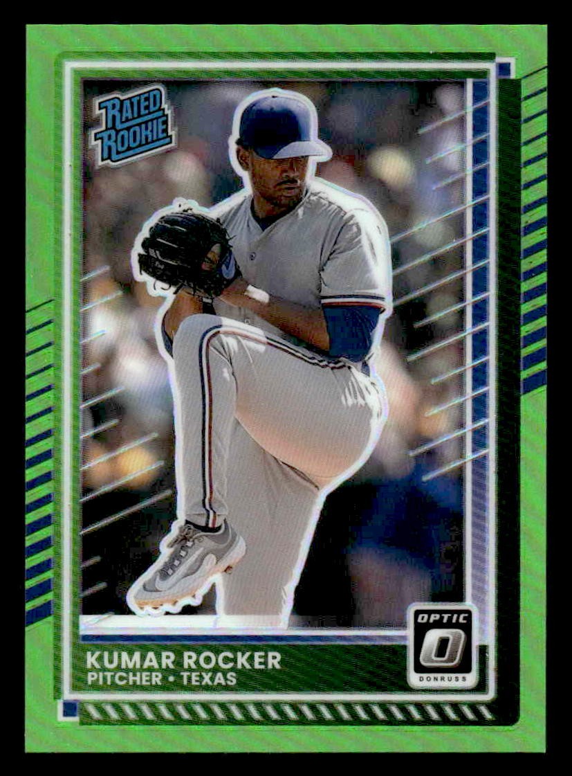 2025 Donruss #18 Kumar Rocker Optic Lime Green - #44/149