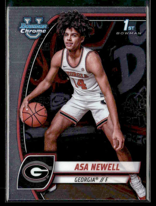 2024-25 Bowman University Chrome #8 Asa Newell
