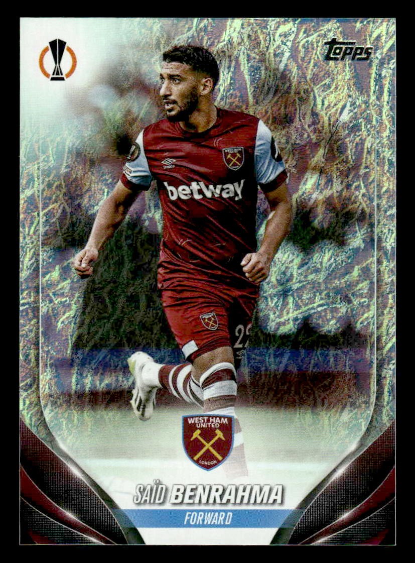 2023-24 Topps Jade Edition UEFA Club Competitions #103 Saïd Benrahma
