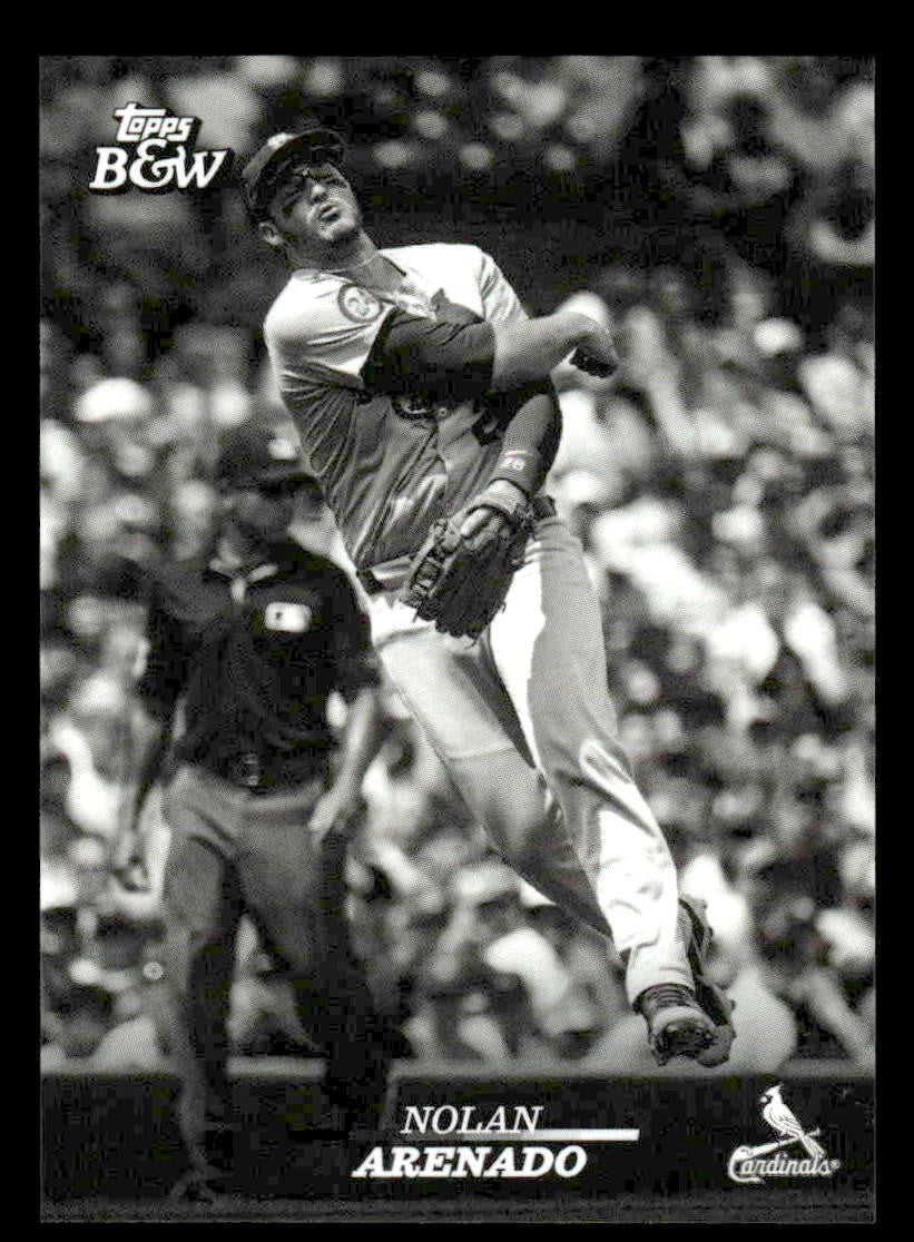 2024 Topps Black & White #65 Nolan Arenado