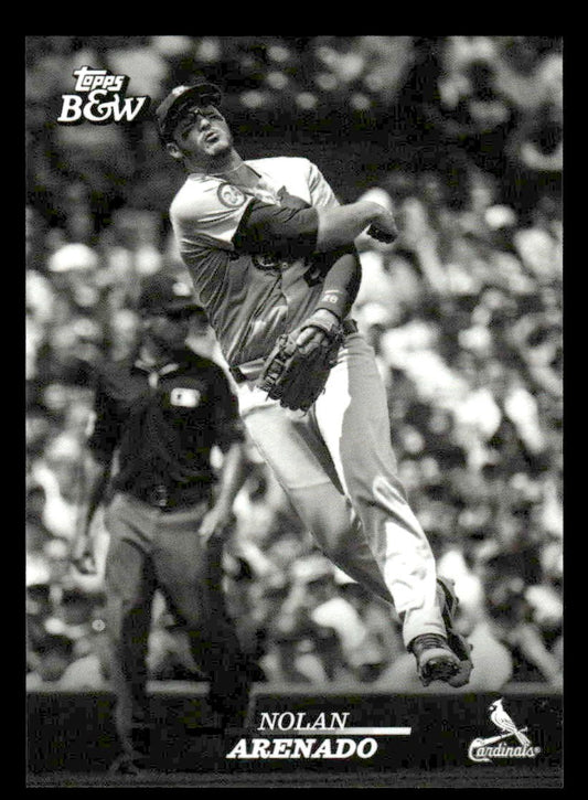 2024 Topps Black & White #65 Nolan Arenado