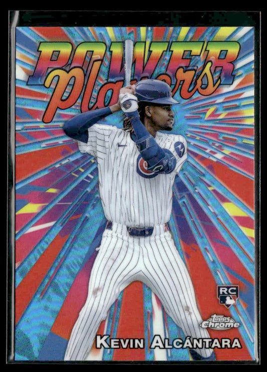 2025 Topps Chrome #PP-18 Kevin Alcántara Power Players