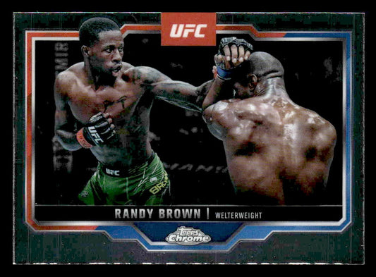 2025 Topps Chrome UFC #23 Randy Brown