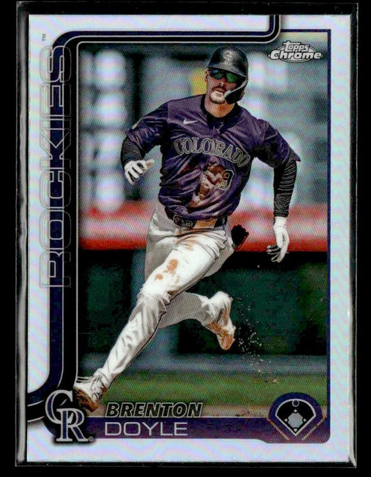 2025 Topps Chrome #118 Brenton Doyle Refractors