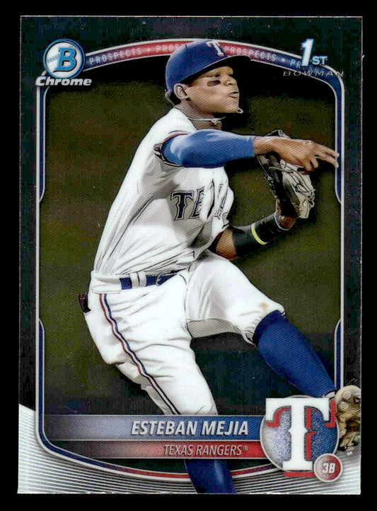 2025 Bowman #BCP-9 Esteban Mejia Chrome Prospects