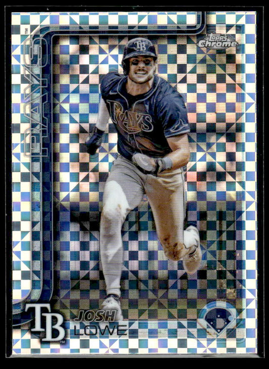 2025 Topps Chrome #111 Josh Lowe X-Fractors