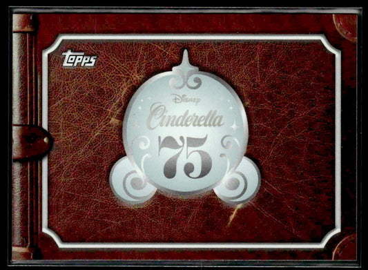 2025 Topps Disney Wonder #C75-1 Cover Cinderella 75th Anniversary Story Foil