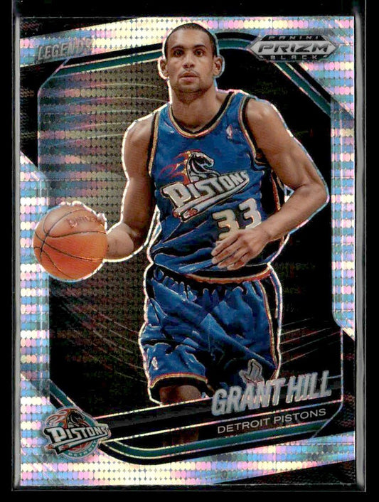 2024-25 Panini Prizm Black #287 Grant Hill Hyper Prizm