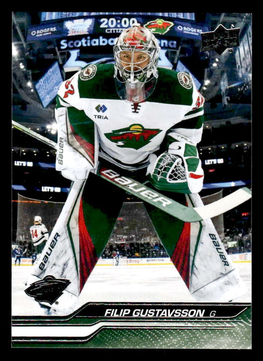 2023-24 Upper Deck #341 Filip Gustavsson