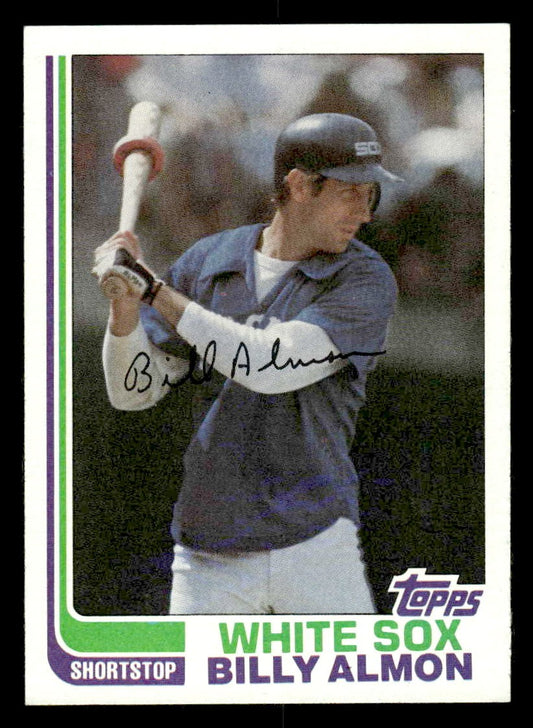 1982 Topps #521 Billy Almon