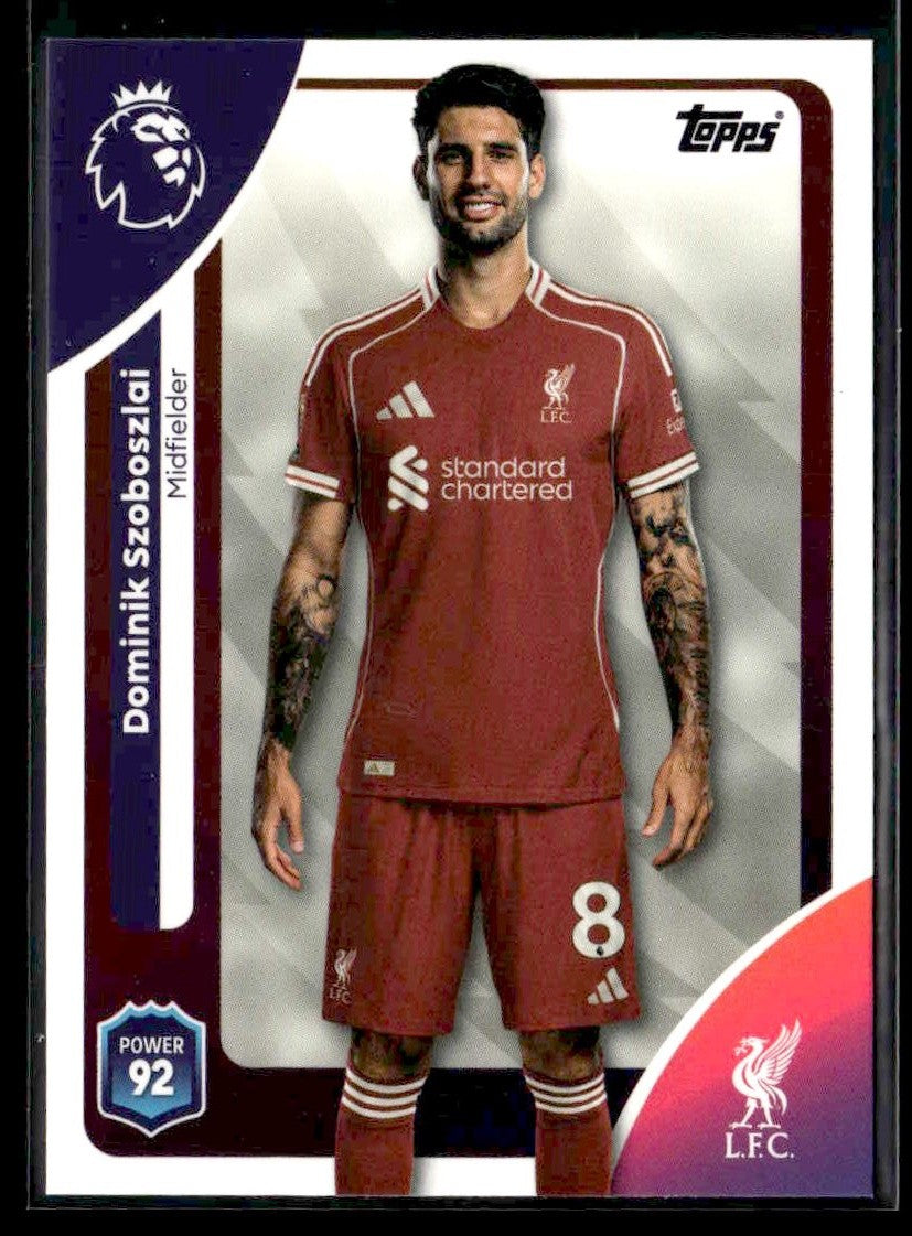 2025-26 Topps Premier League #171 Dominik Szoboszlai