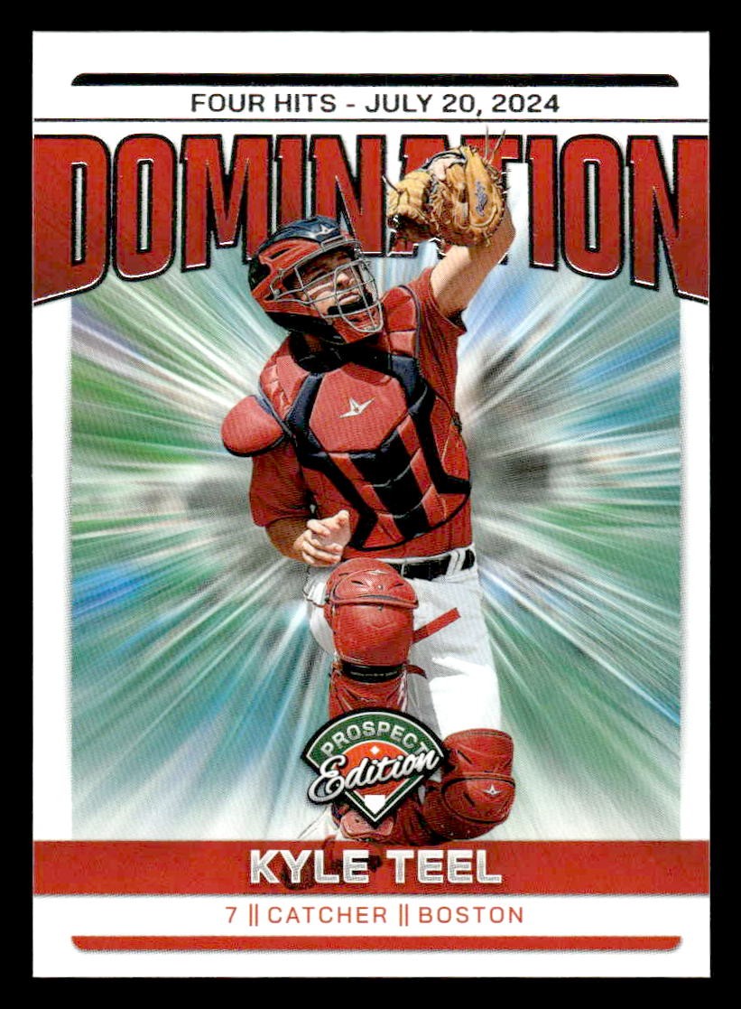 2024 Panini Prospect Edition #12 Kyle Teel Domination