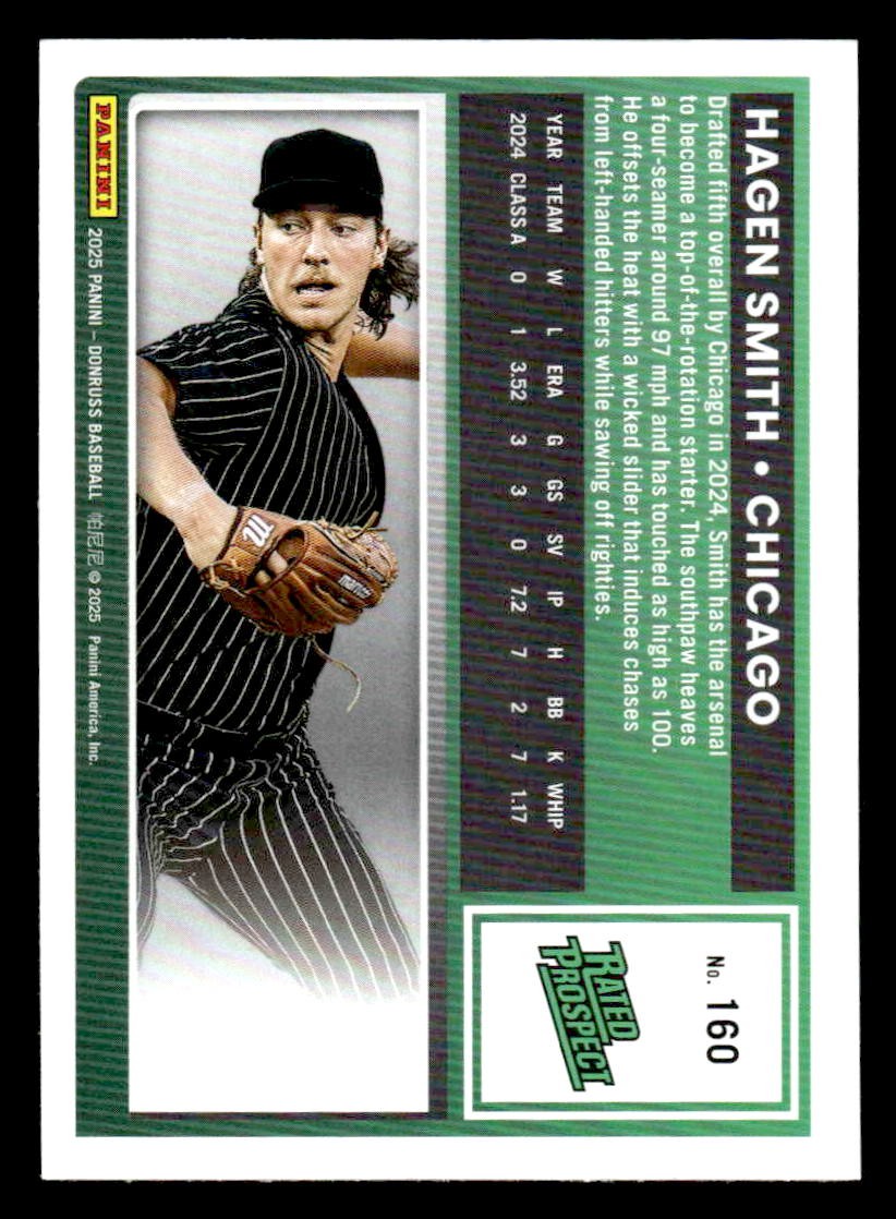 2025 Donruss #160 Hagen Smith