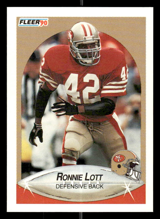1990 Fleer #9 Ronnie Lott