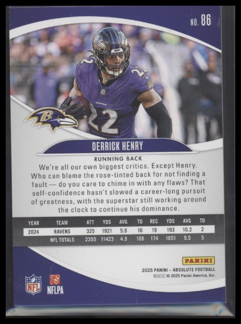 2025 Panini Absolute #86 Derrick Henry Spectrum