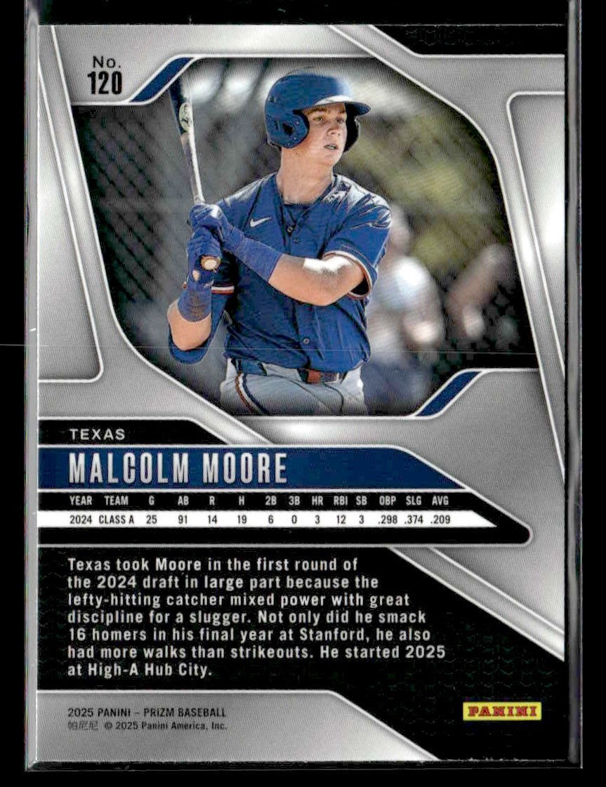 2025 Panini Prizm #120 Malcolm Moore