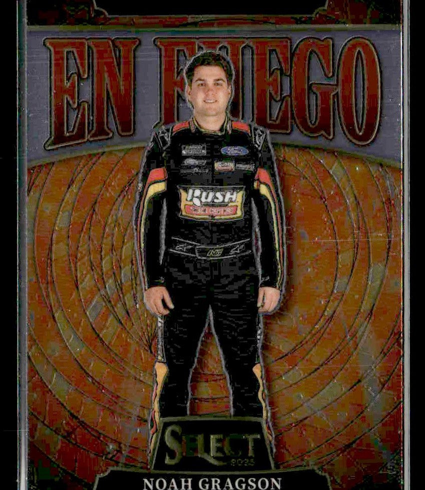 2025 Panini Select #9 Noah Gragson En Fuego