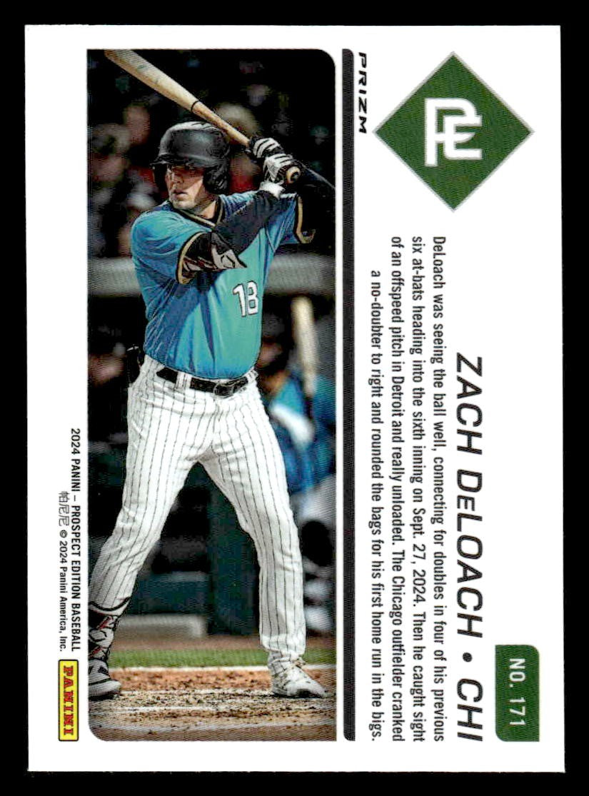2024 Panini Prospect Edition #171 Zach DeLoach Holo